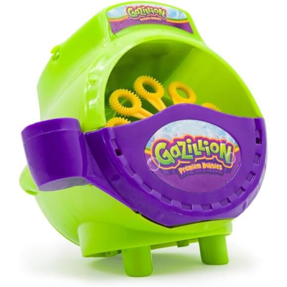 Gazillion Bubbles, Hurricane Bubble Making Machine - Portable Bubble Maker - - Picture 2 of 7